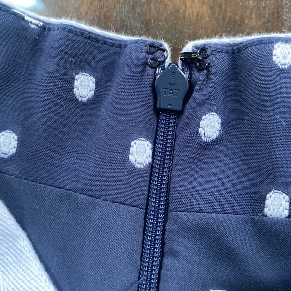 Eliza J Sleeveless Polka Dot Shift Dress - Picture 9 of 12